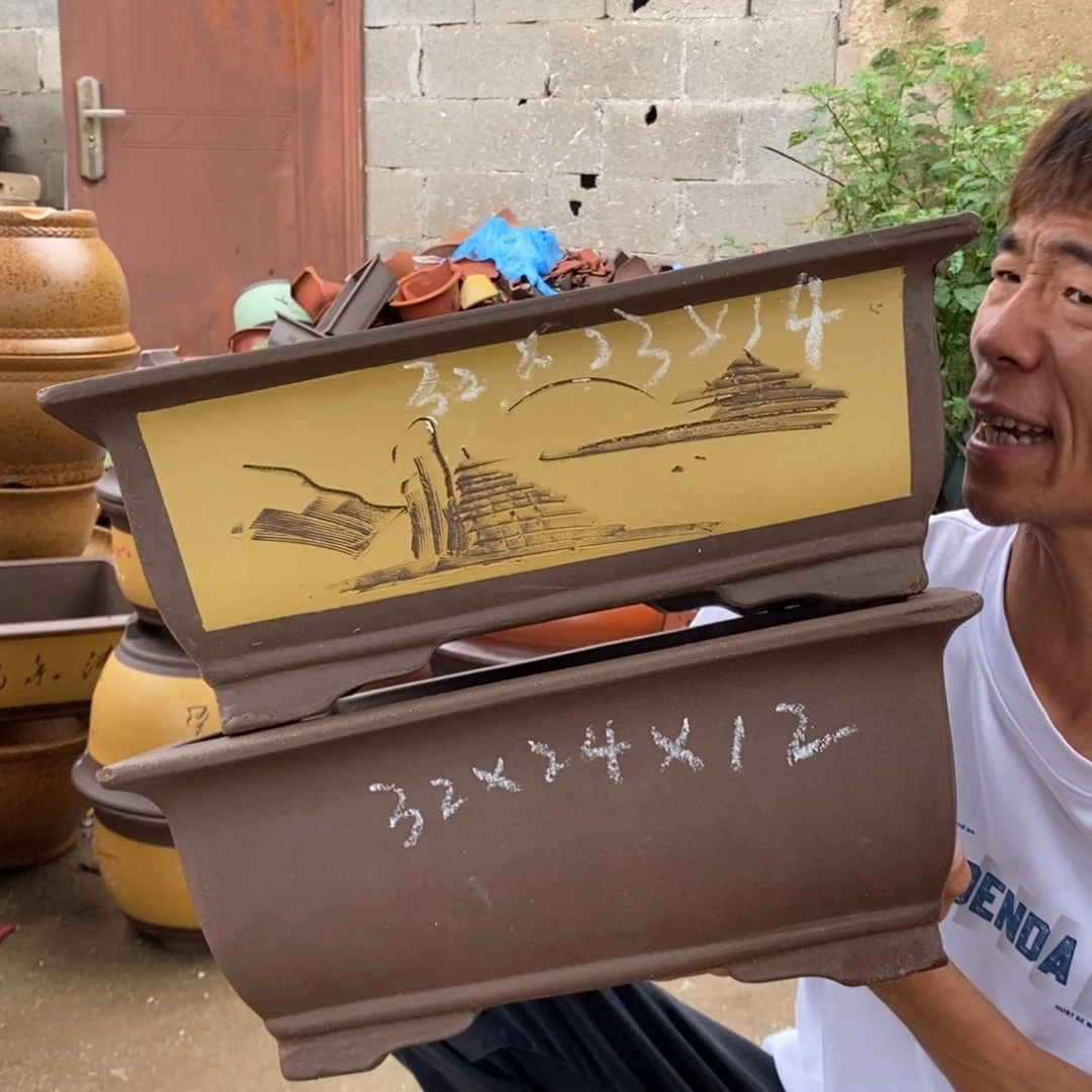 紫砂花盆紫砂壶的时候我