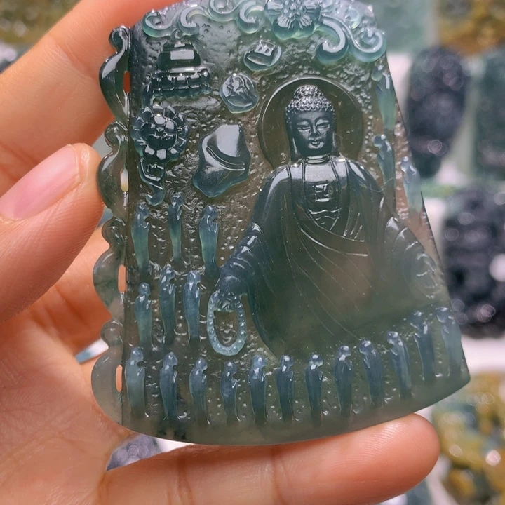 吊坠(不含链)未镶嵌翡翠