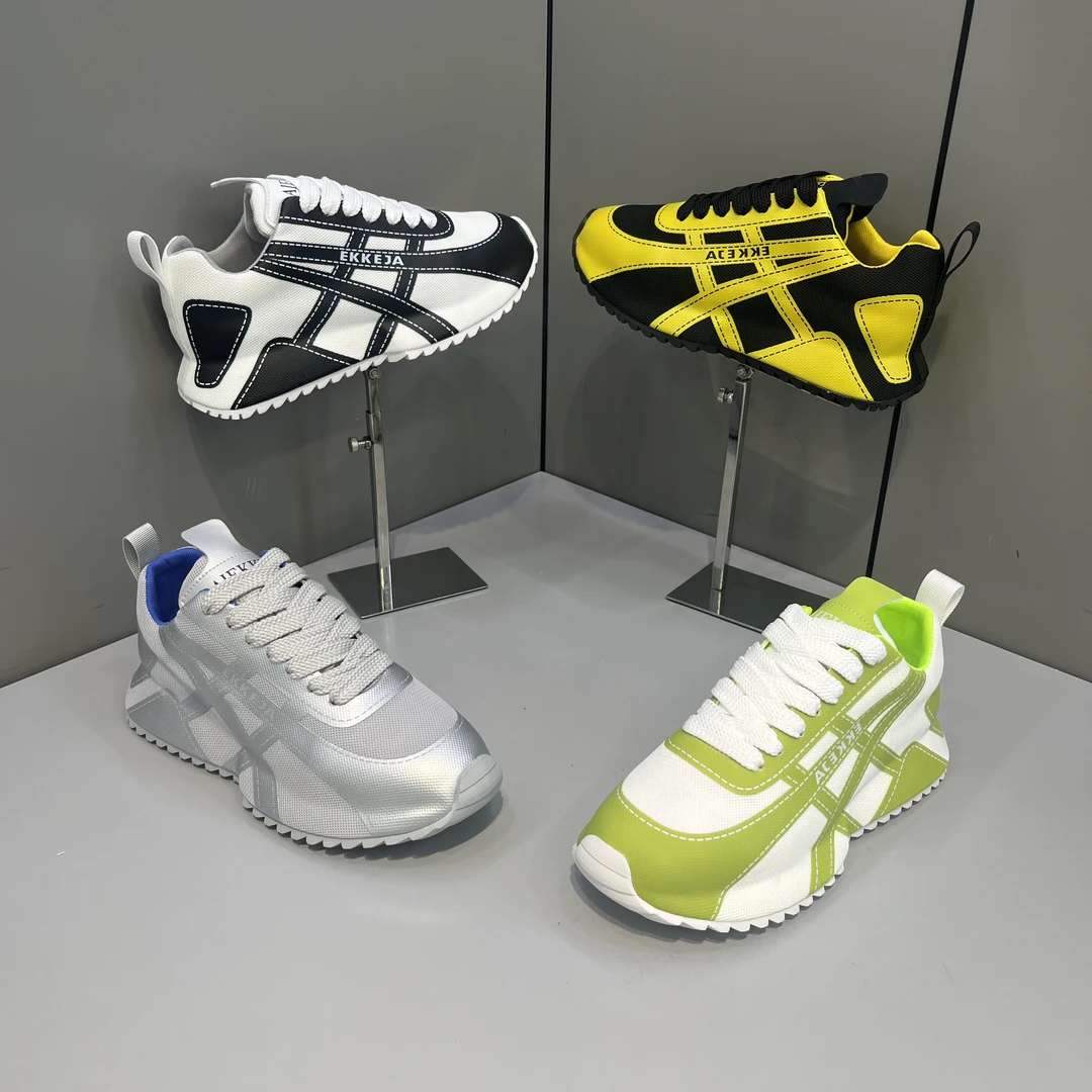 2025春季新款男士厚底轻奢舒适网红老爹鞋时尚休闲百搭潮流男鞋子