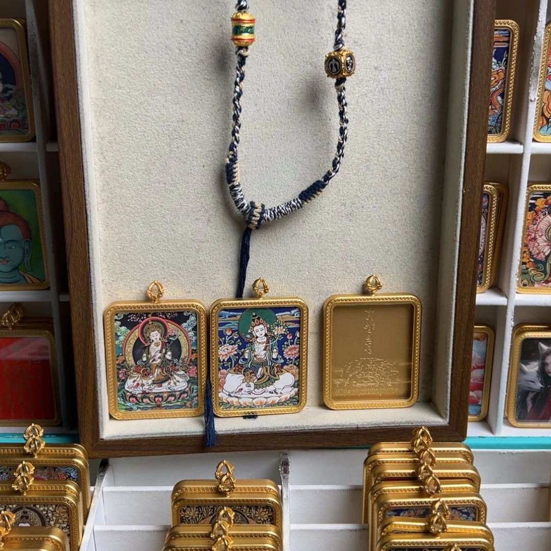 取***爷吊坠双面定制 普贤 两