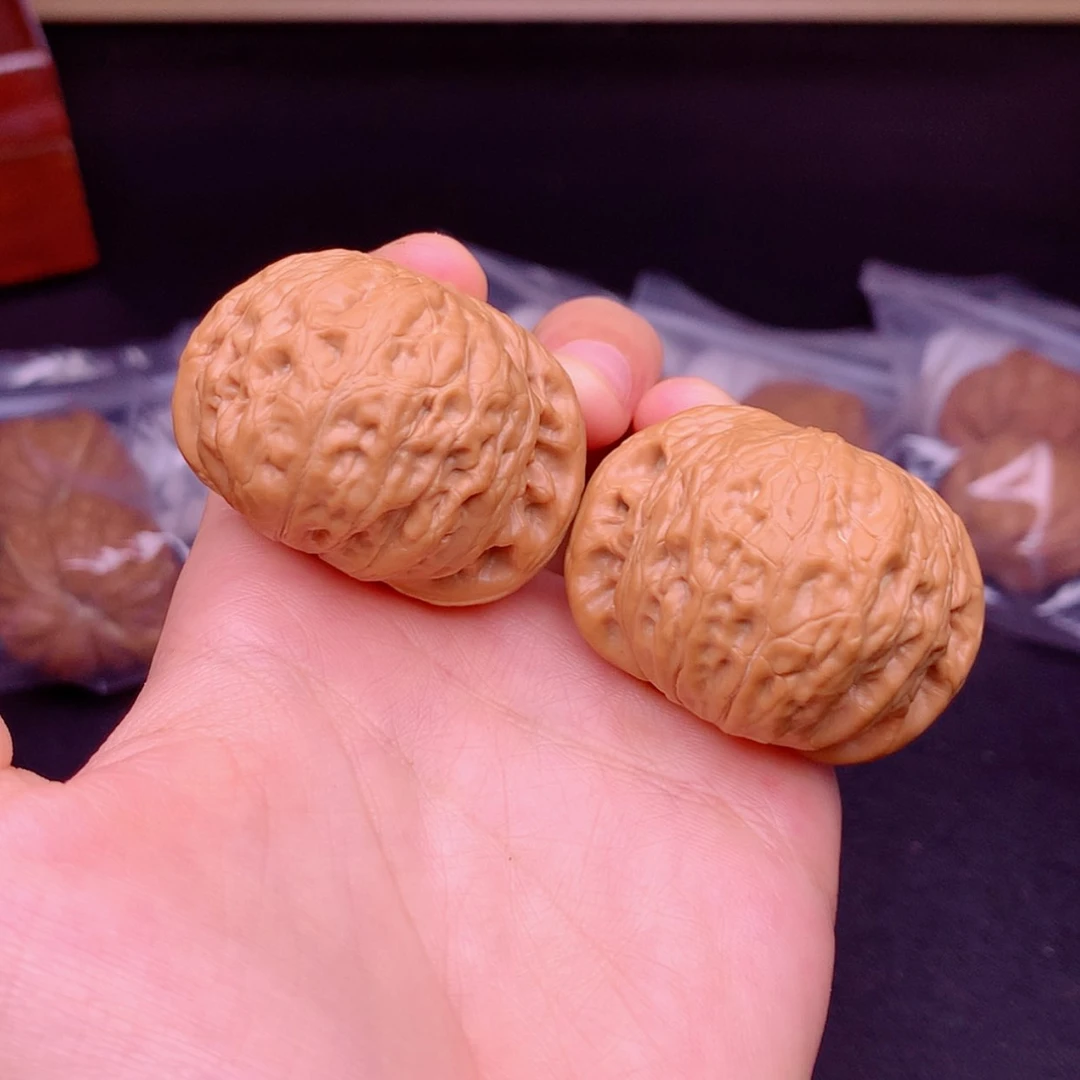 【闪购商品】文玩核桃把件铁锤42微修