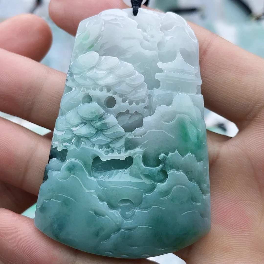 颈饰未镶嵌翡翠翡翠