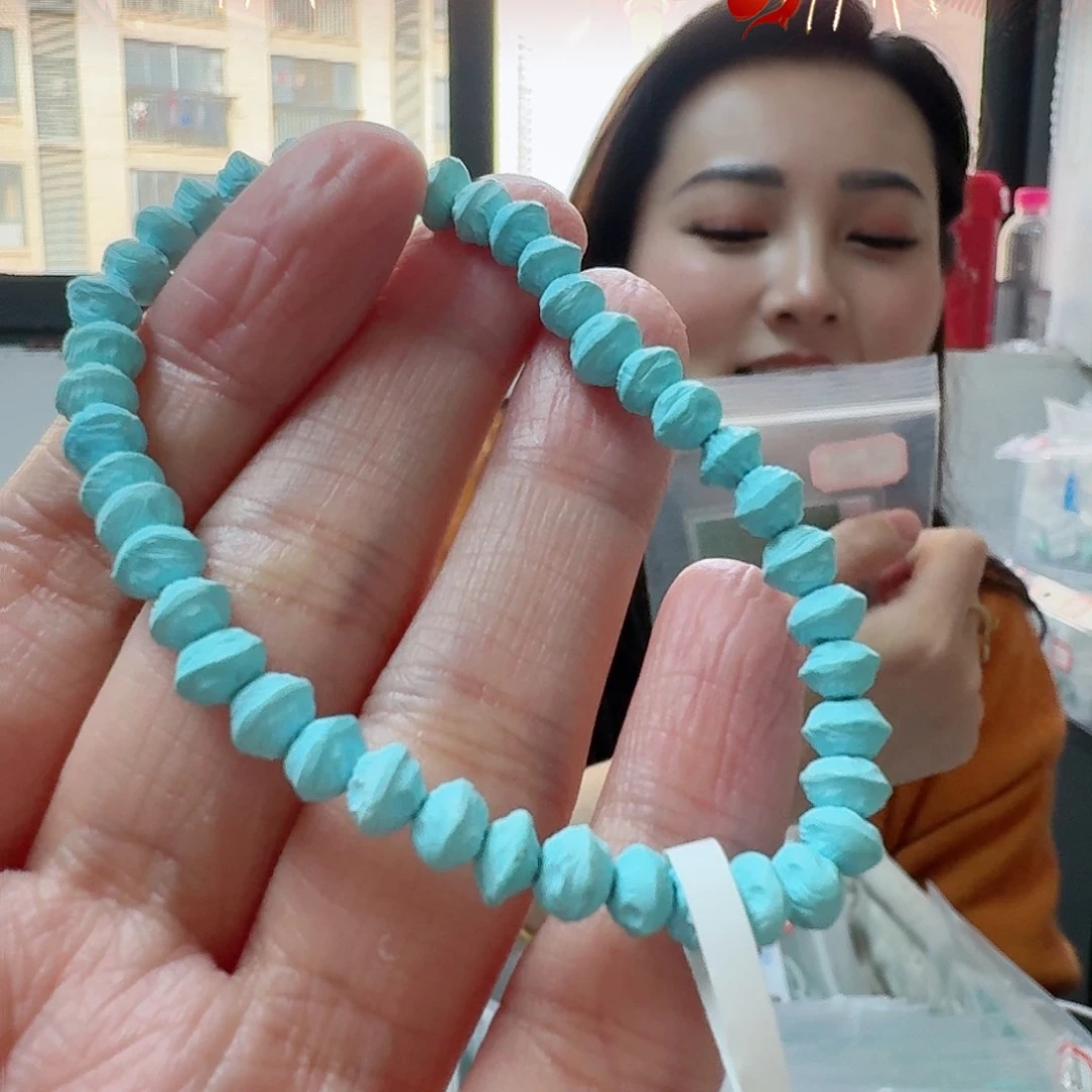 绿松石珠宝奇石未镶嵌煜****