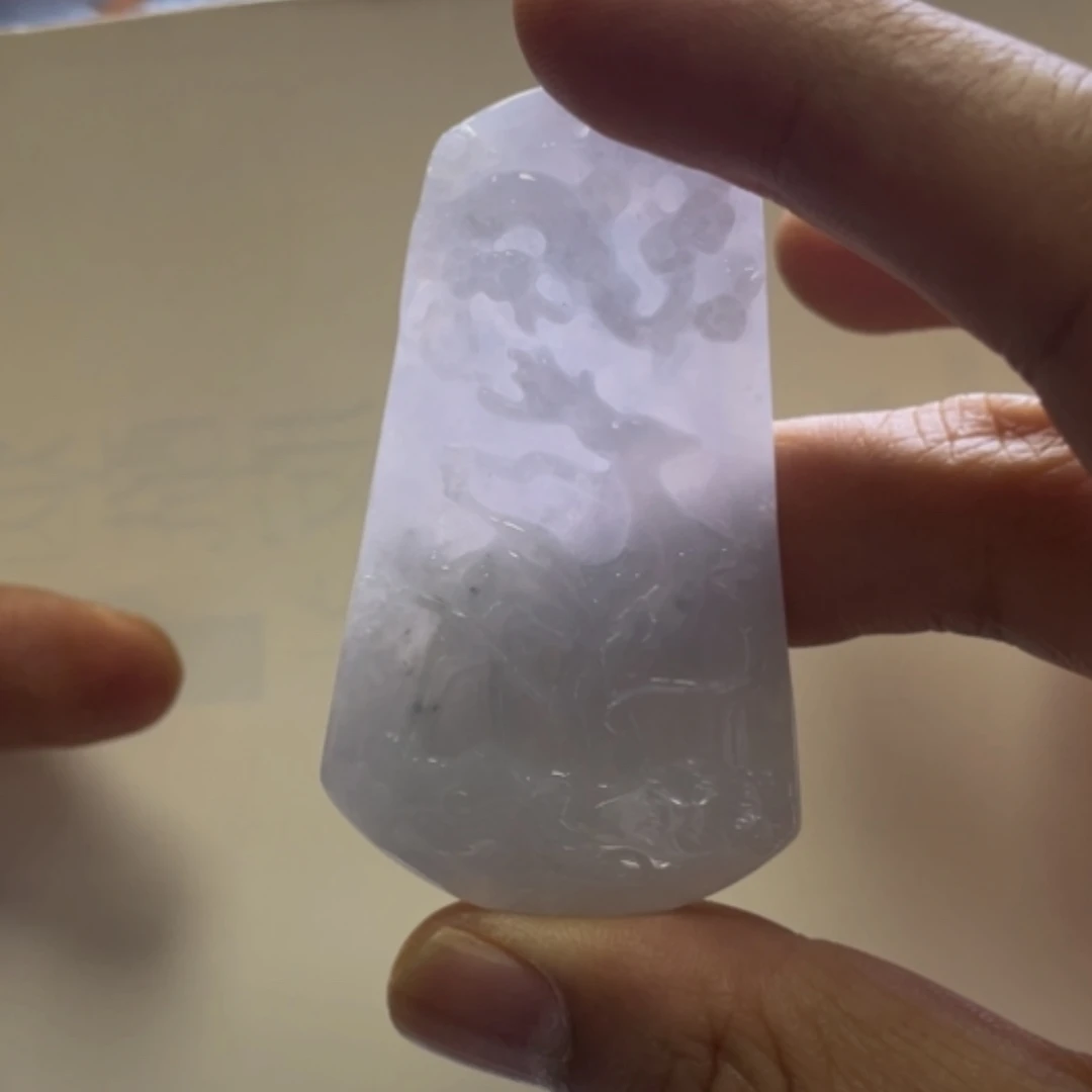 【闪购商品】翡翠颈饰未镶嵌冰紫一路有你