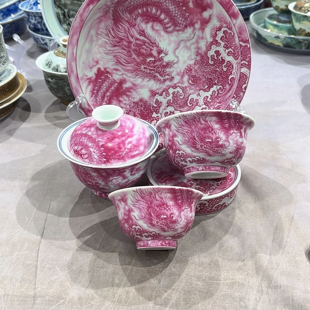 瓷片景德镇瓷器精品展示