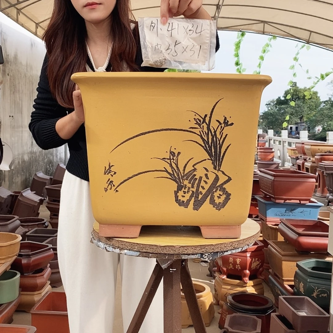 紫砂花盆紫砂花盆