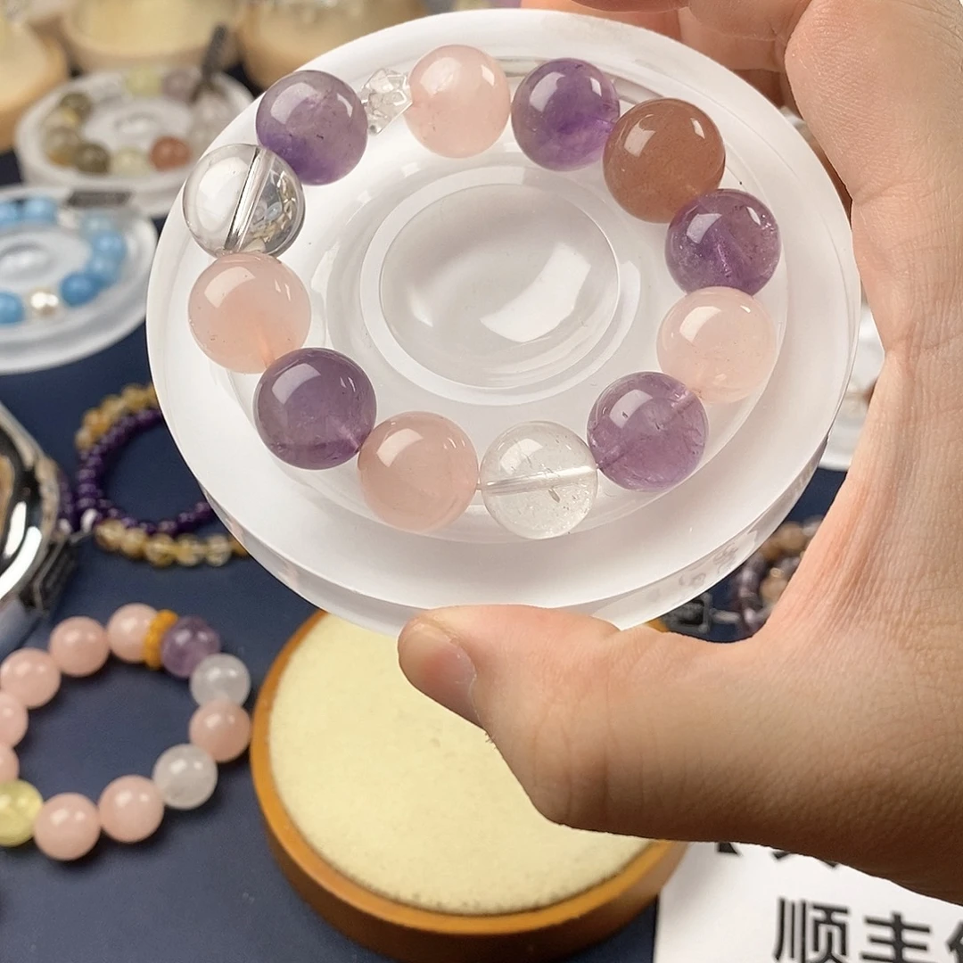 银S925镶嵌手链水晶