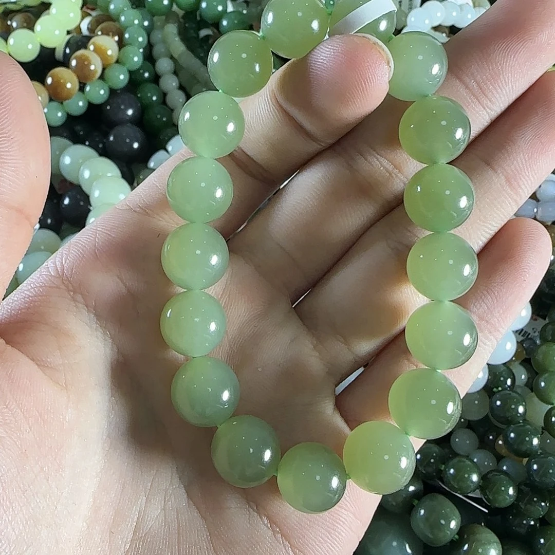 和田玉手链未镶嵌128