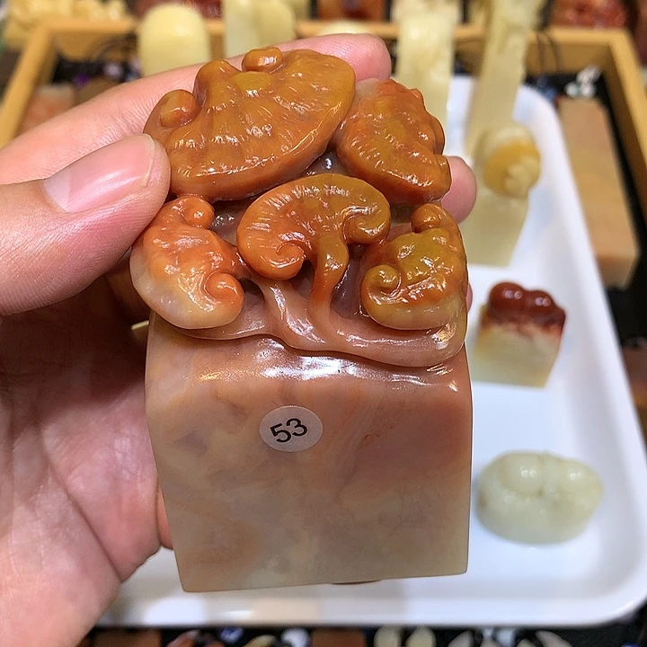 印石寿山石田黄石