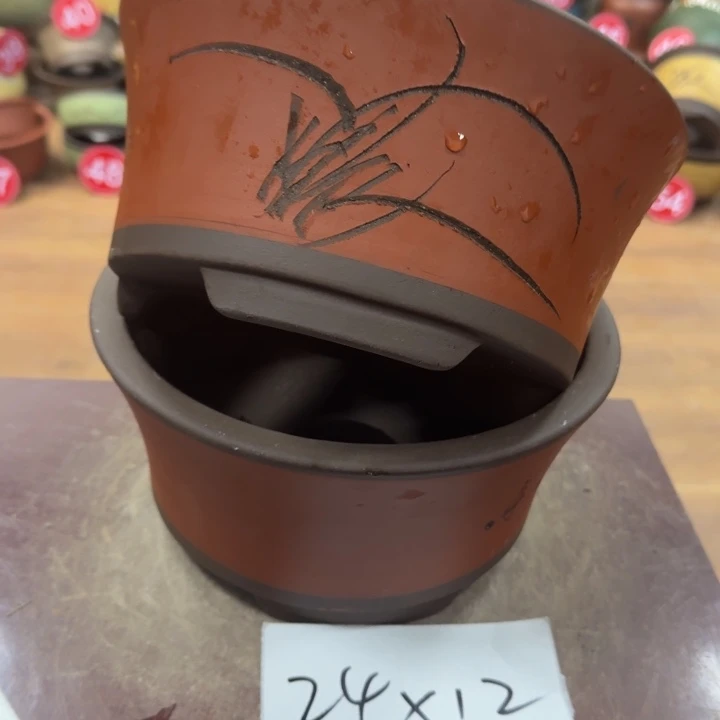 紫砂花盆破损包赔