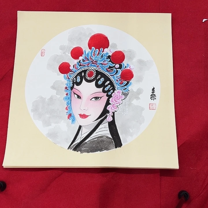 国画花鸟的翅膀和羽毛50.50