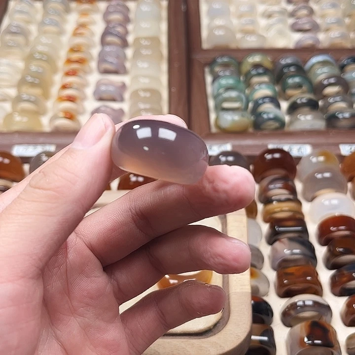 玛瑙/玉髓未镶嵌戒指5