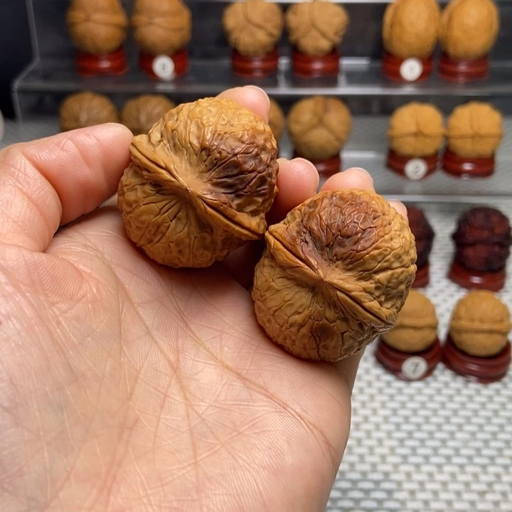 文玩核桃把件40至尊元宝