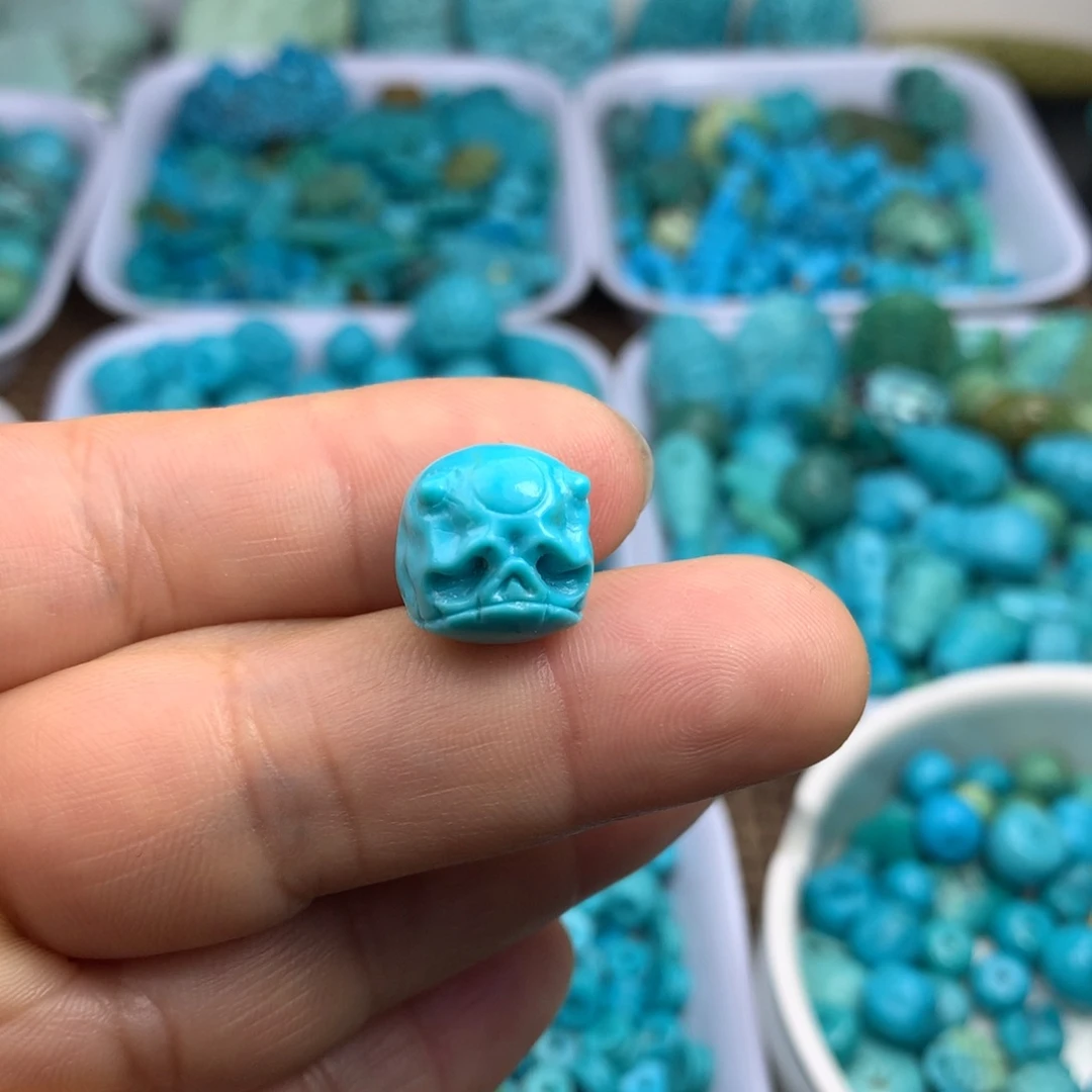 绿松石未镶嵌吊坠(不含链)