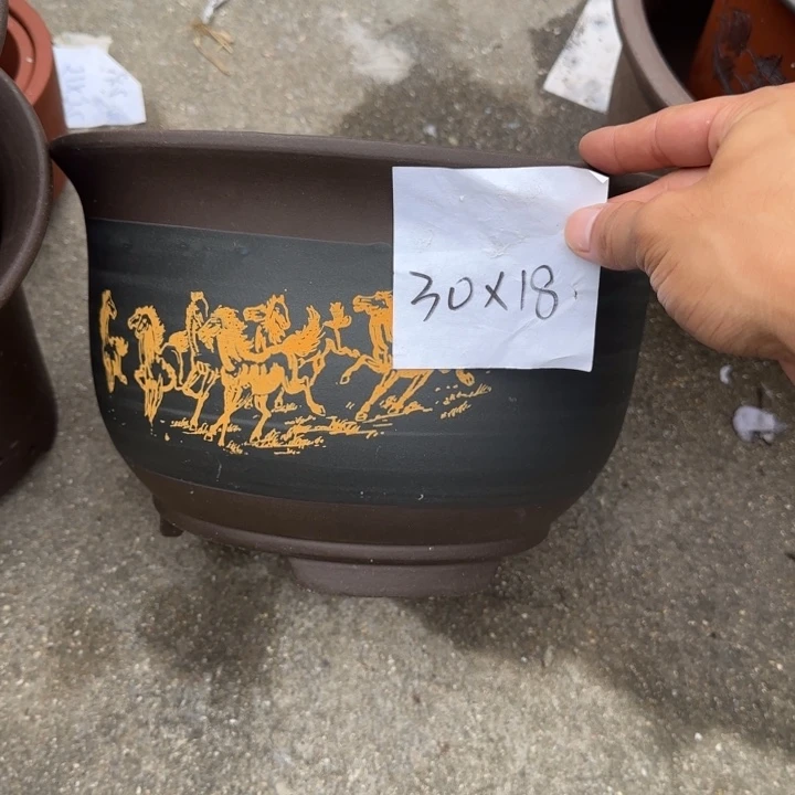 紫砂花盆特价商品
