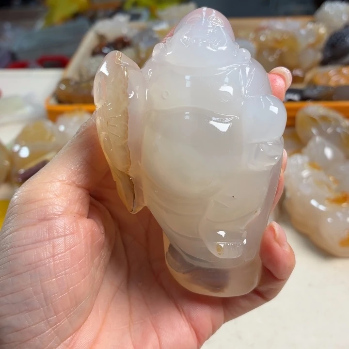 玛瑙/玉髓未镶嵌吊坠(不含链)