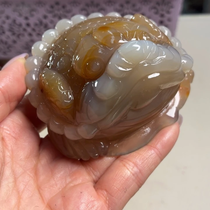 玛瑙/玉髓未镶嵌吊坠(不含链)