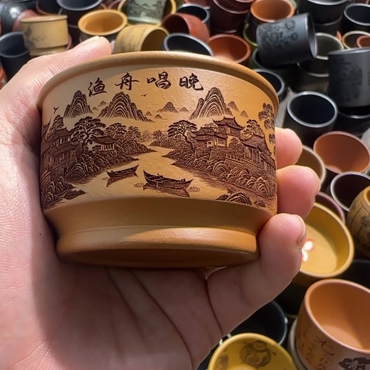 茶杯紫砂全手工制作工艺