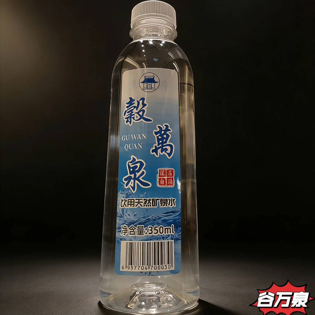 地下2000米深层自涌泉 真正的天然冷矿泉（GB8537）