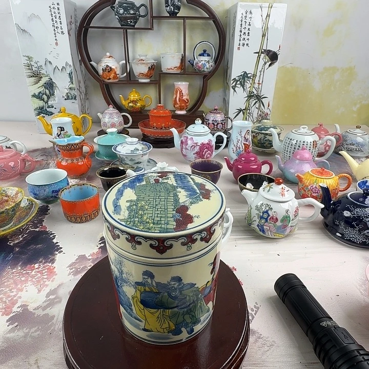 摆件景德镇陶瓷老厂瓷56