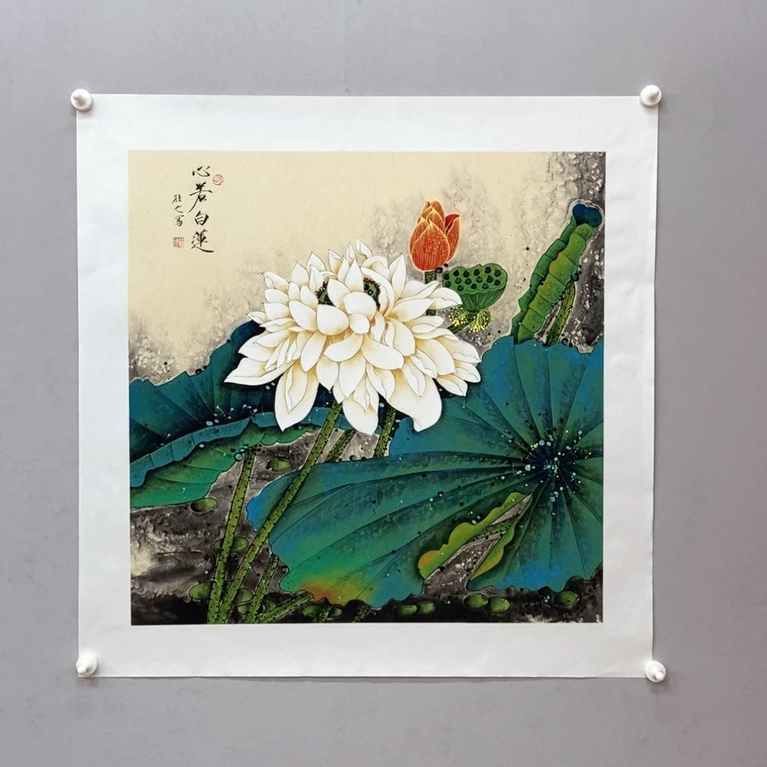 国画于往之四尺斗方精品佳作