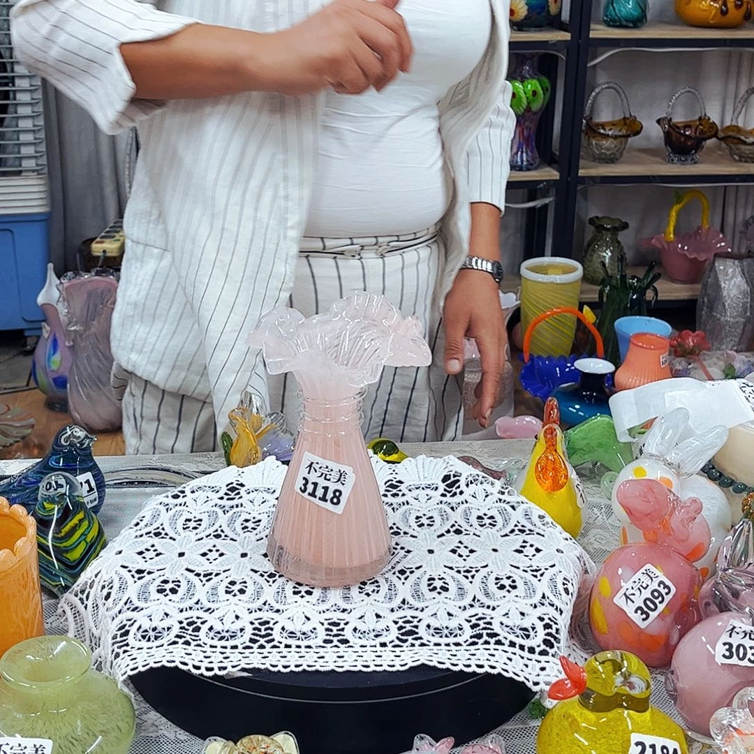 3118 家悦琉璃工艺品不完美