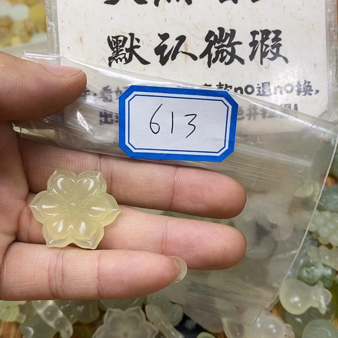 蛇纹石玉未镶嵌吊坠(不含链)第****干613