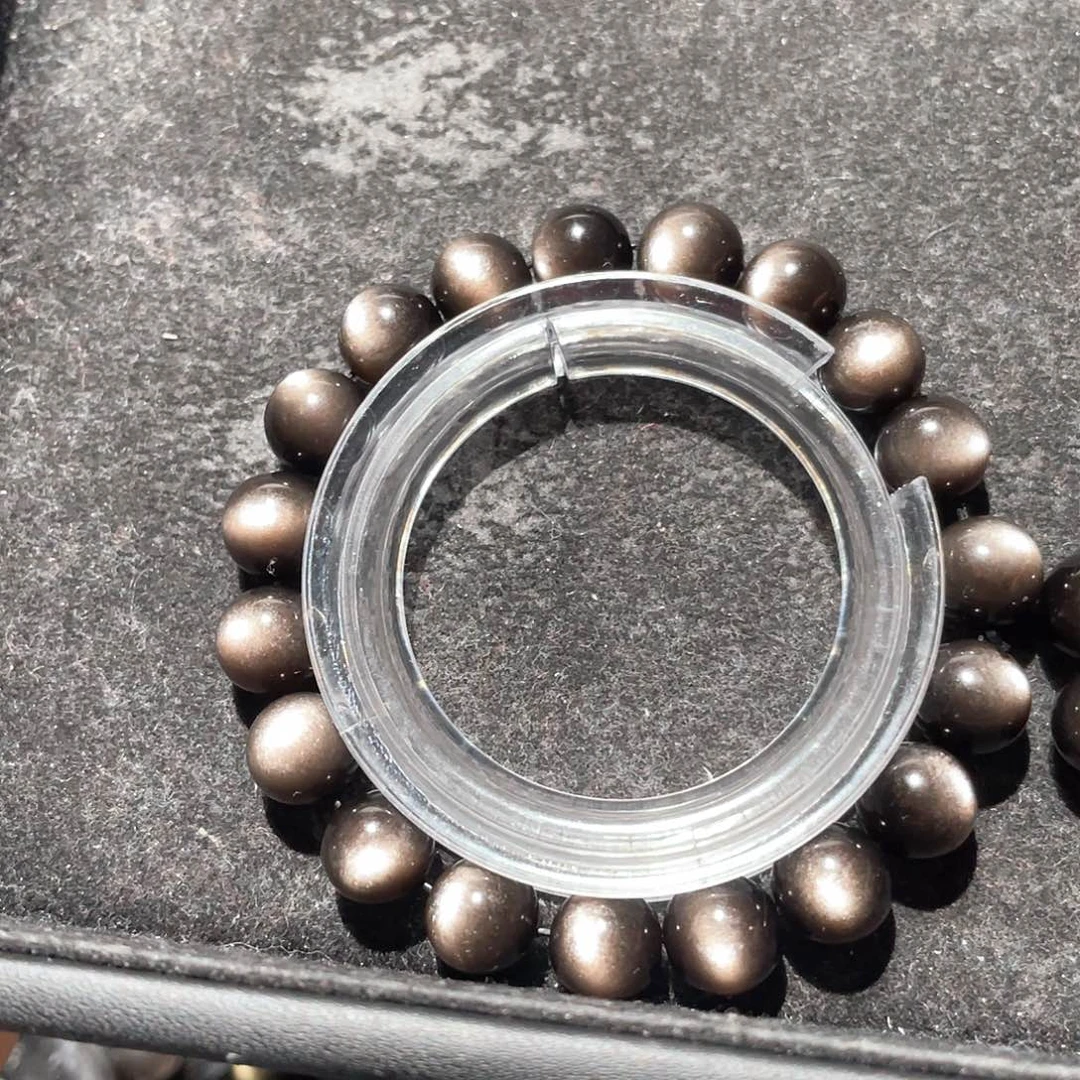 黑曜岩手链未镶嵌范****~