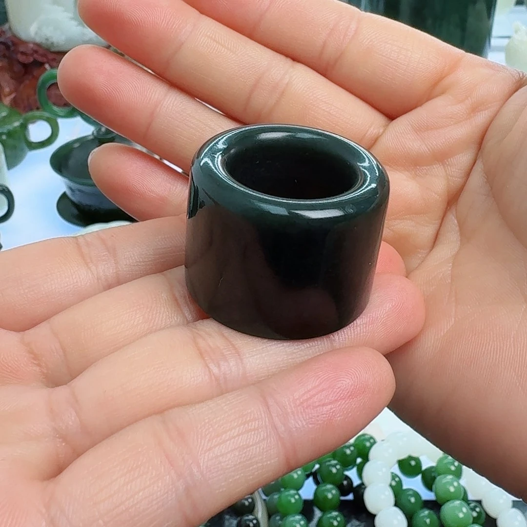 和田玉（青玉）挂件未镶嵌