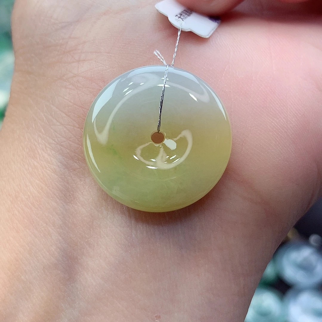 颈饰未镶嵌翡翠编号2尺寸22.3-5.8