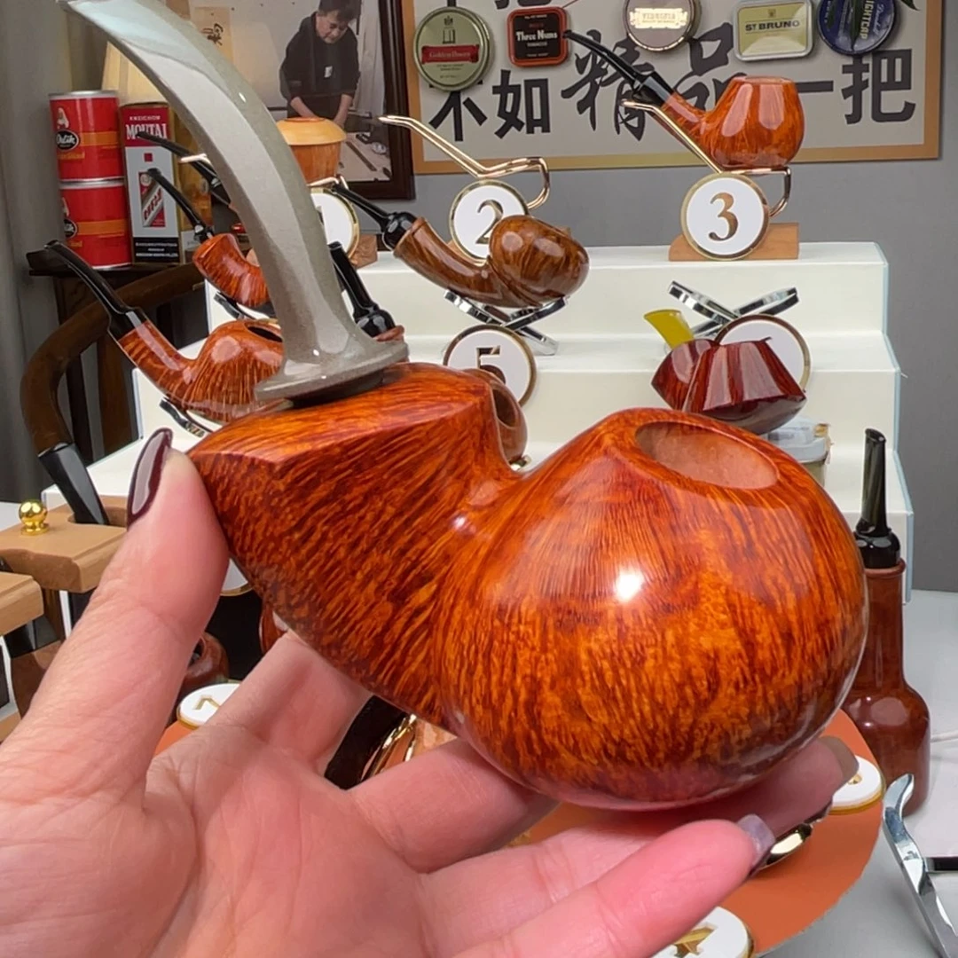 抱***8石楠木手工制作烟斗改价链接