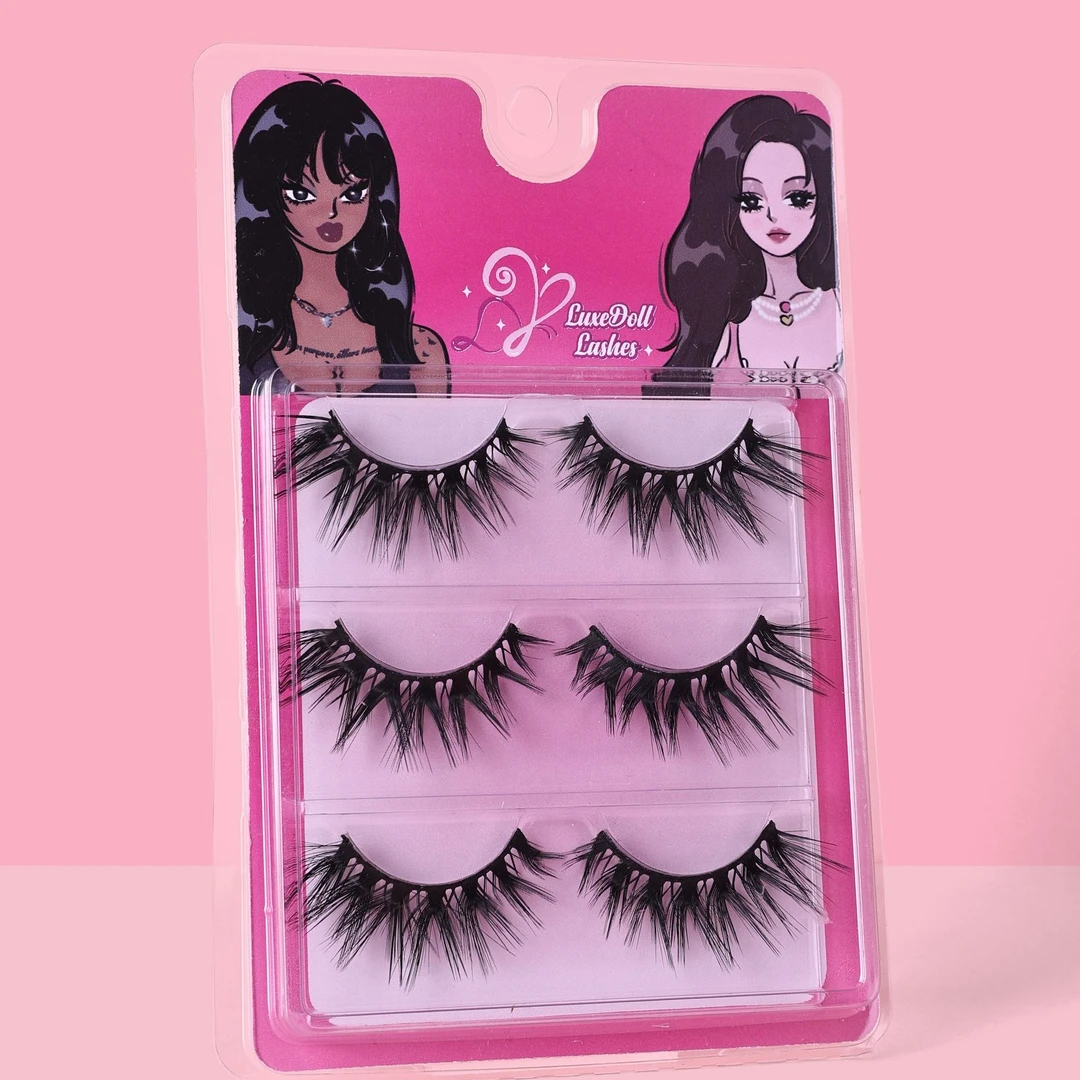达人LuxeDoll欧美手工重复用假睫毛(试用后影响卫生.不支持退换)