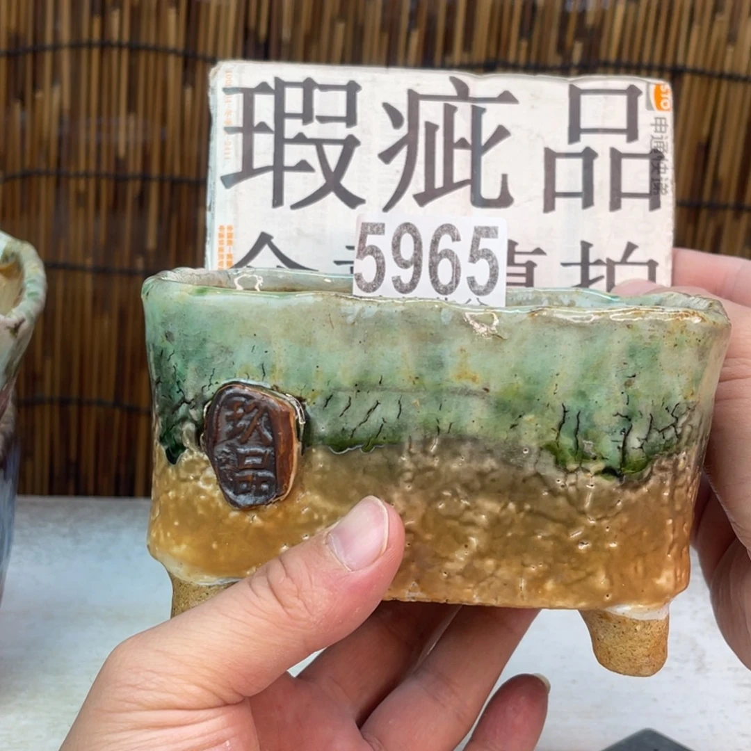 O***E手工花盆默认瑕疵完美者勿拍