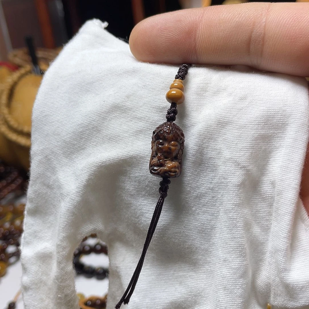 手串星月菩提雕刻楼兰公主