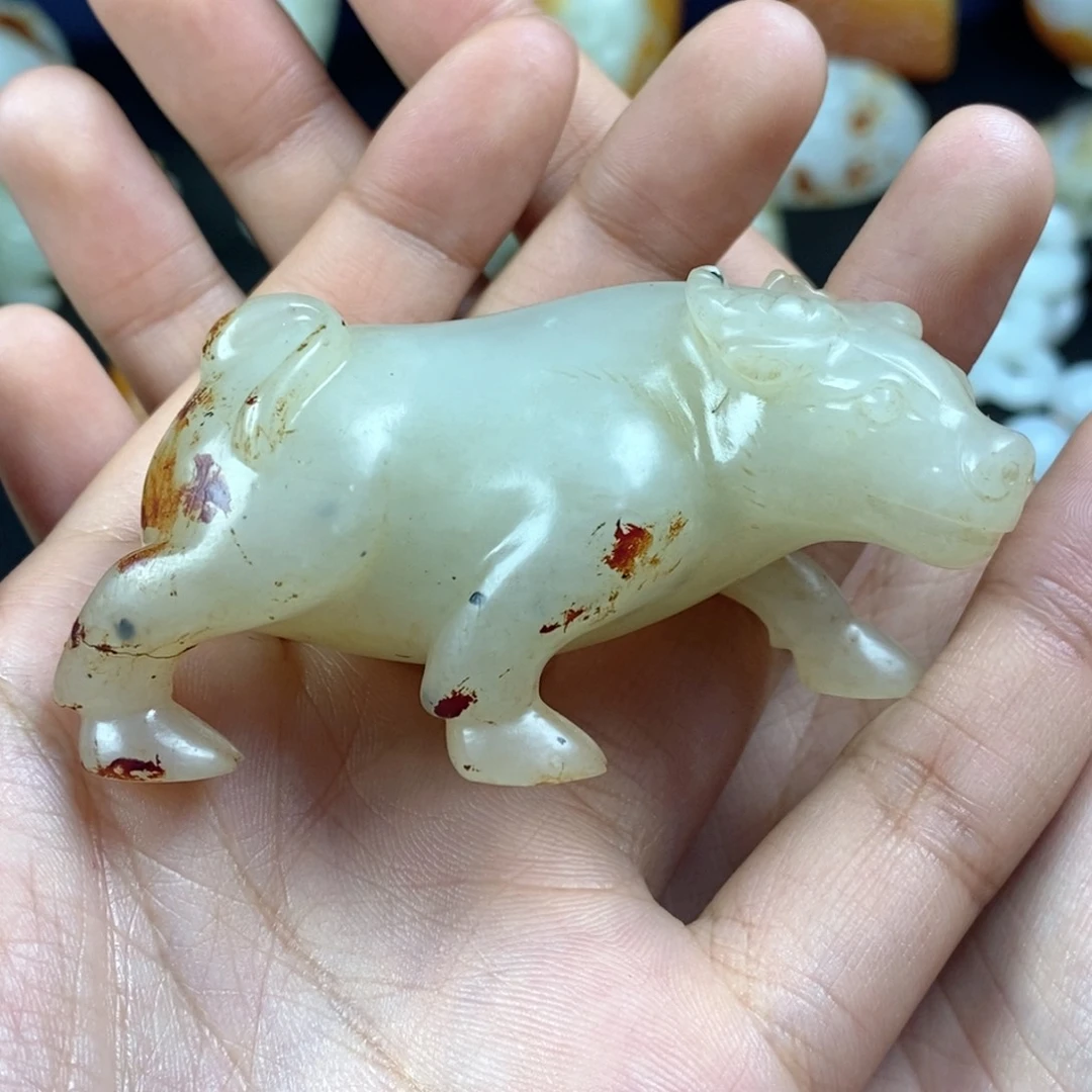 和田玉把件未镶嵌远*乡