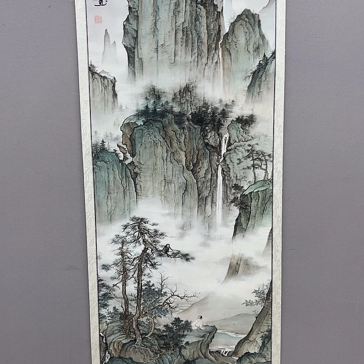 国画纯手绘国画山水画闪购链接