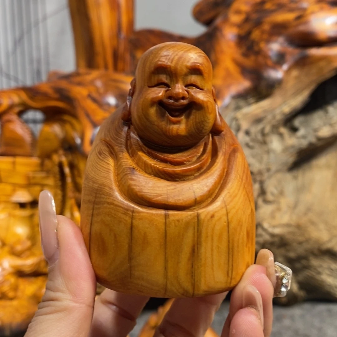 【闪购商品】柏木（崖柏）根雕木雕工艺品摆件创意，满10送1手把件