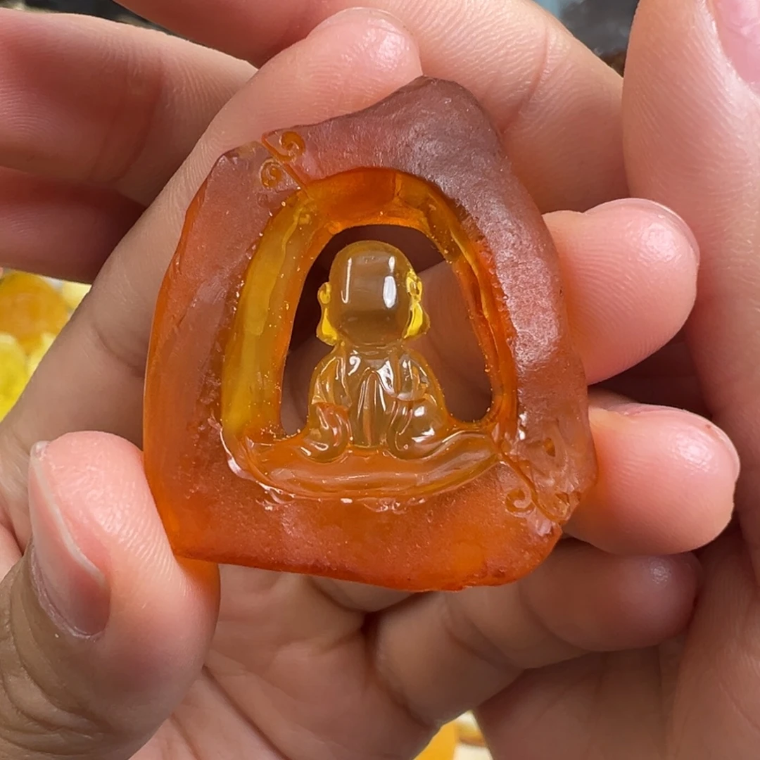 裸石琥珀未镶嵌琥珀