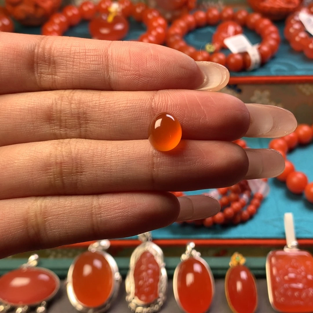 南红玛瑙未镶嵌蛋面
