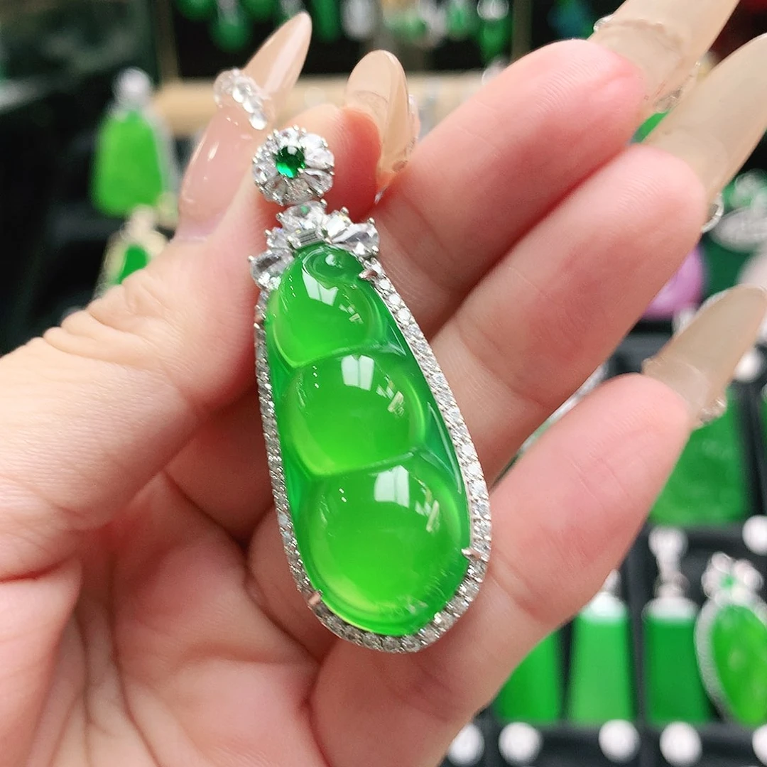 玛瑙/玉髓吊坠银S925镶嵌