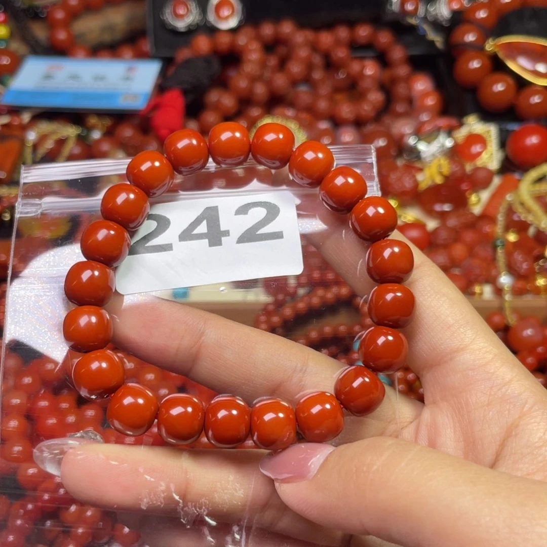 南红玛瑙颈饰合金G*喵