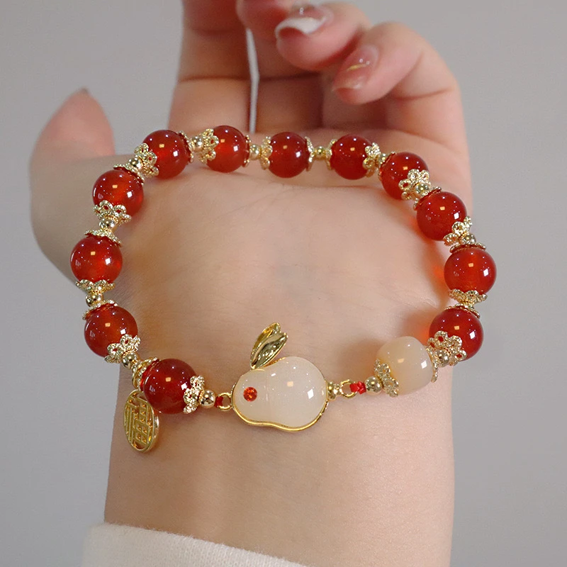 【新年福利】新中式玉兔手链女款小众设计高颜值H1