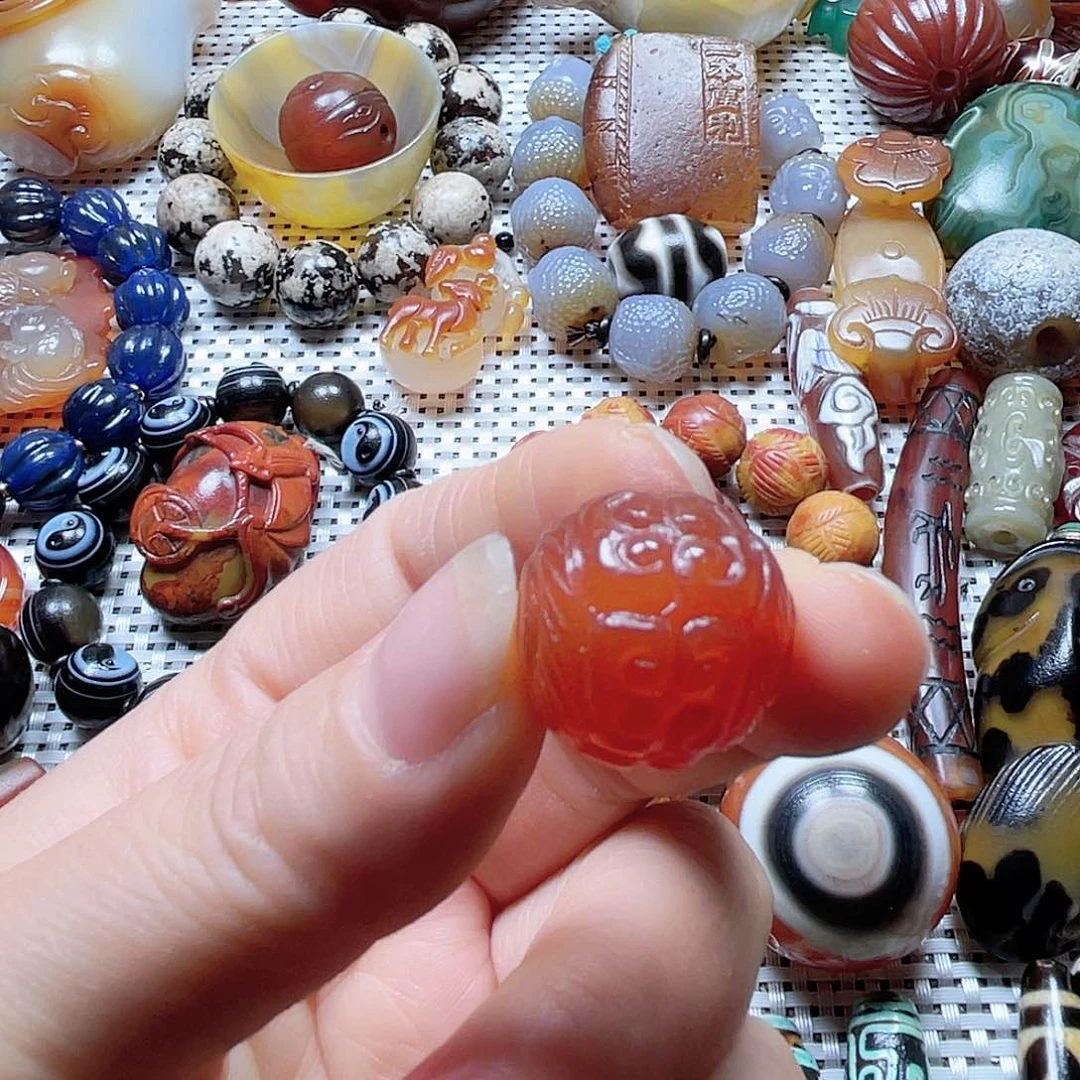 玛瑙/玉髓挂件未镶嵌