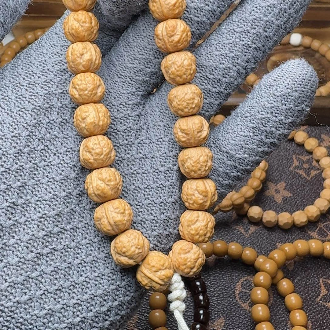 手串猴头核桃箭毒蛙手持11mm