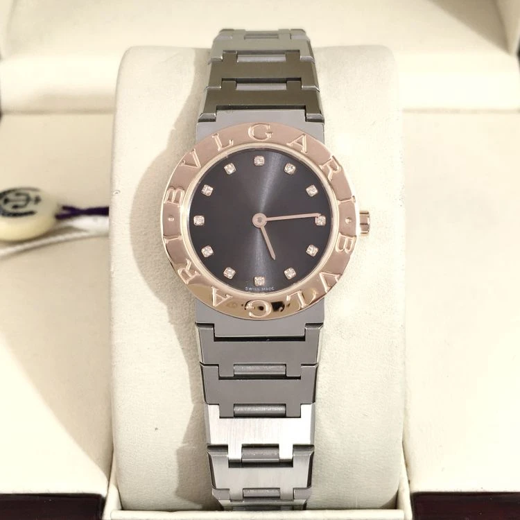 99新 BVLGARI/宝格丽 石英表/表径26/S333250127002/[250724SS]