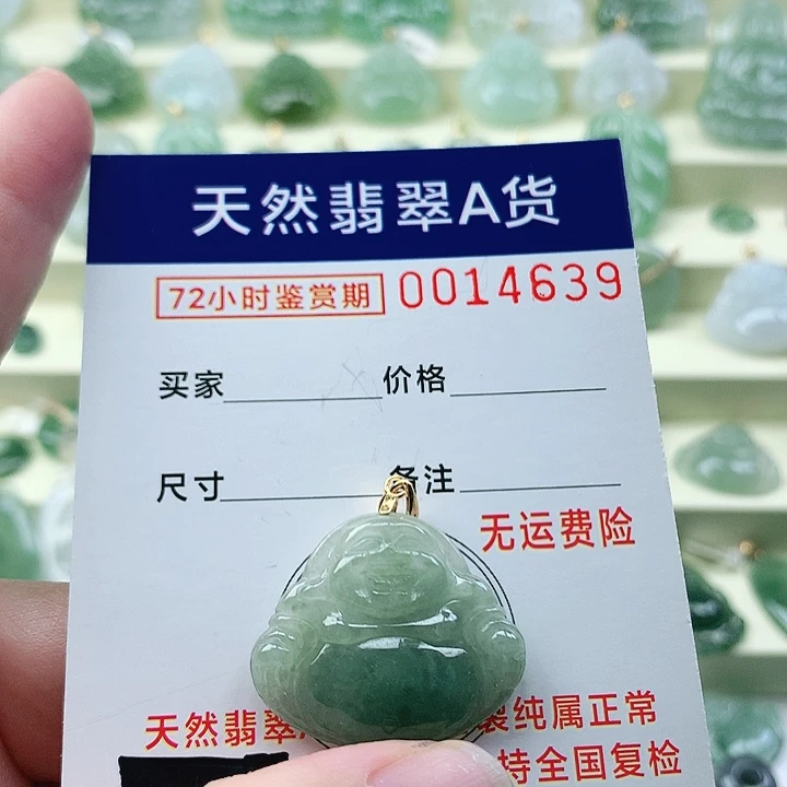颈饰未镶嵌翡翠吊