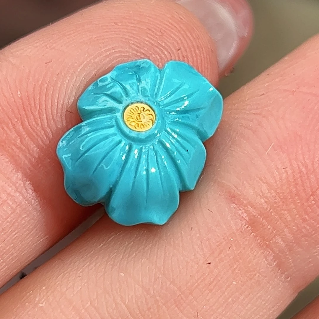 绿松石未镶嵌珠宝奇石