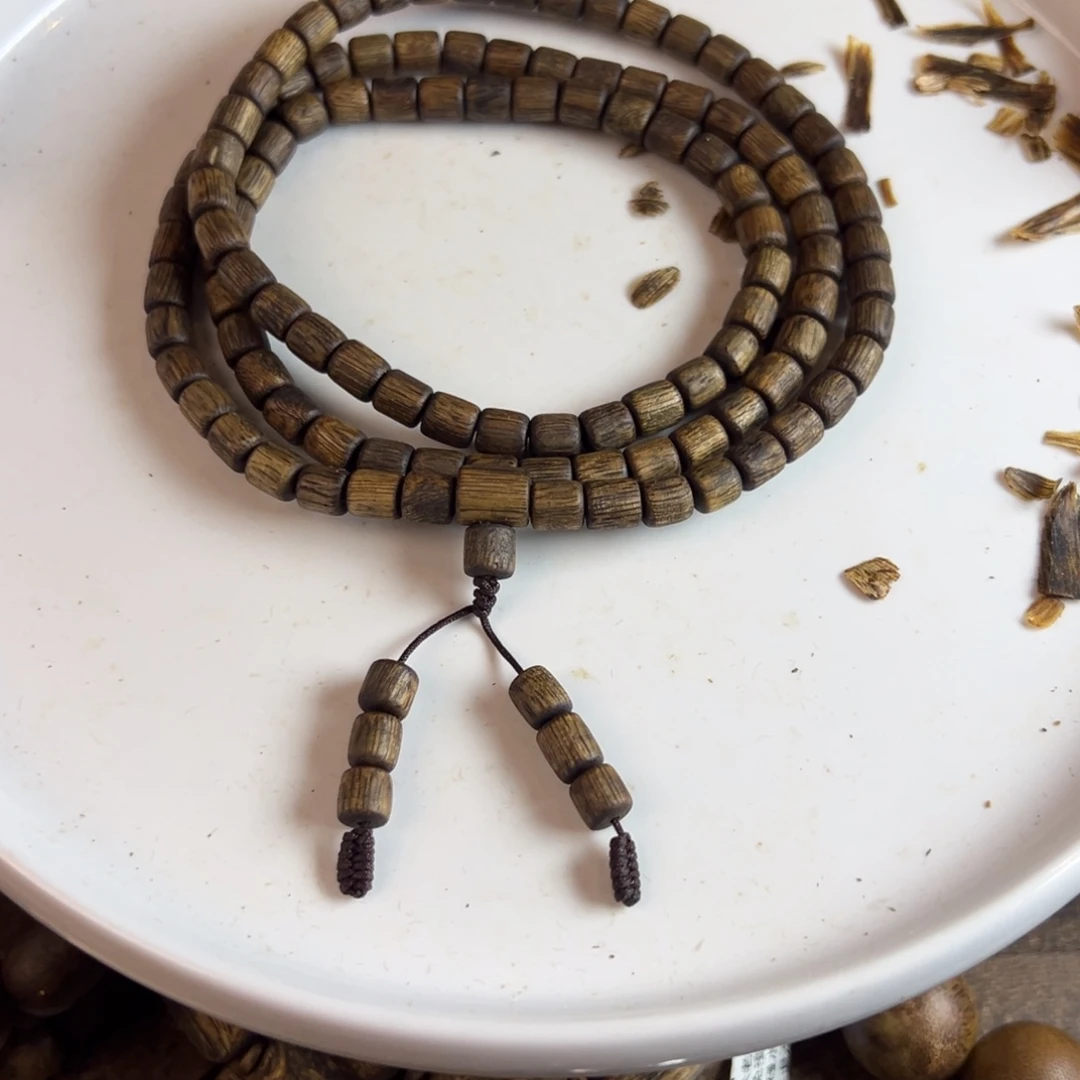 沉香碎屑沉香ptdc桶珠长串07多样性发一条