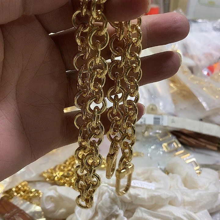 皮革驴家58长圆铜链1条