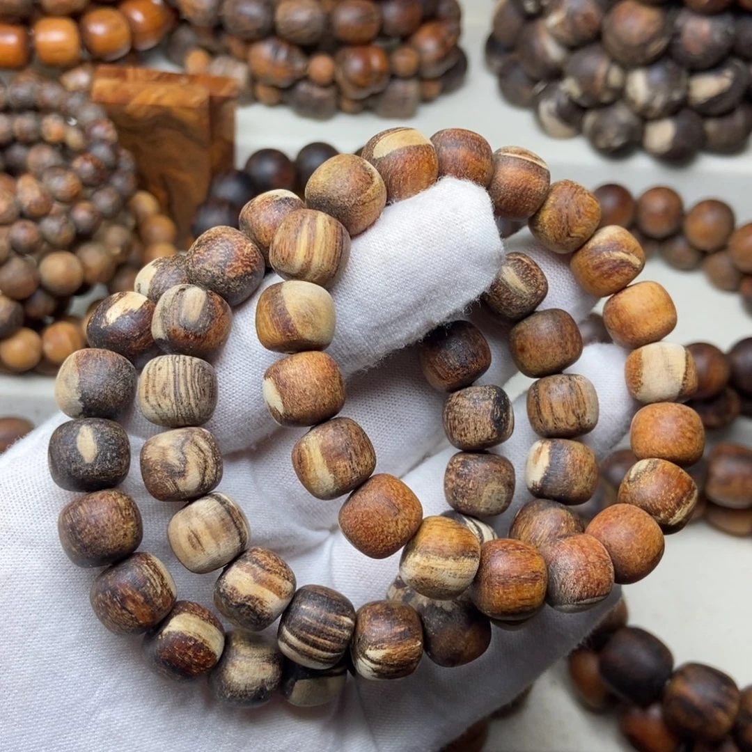 贡木福利1011老型珠妖花手串